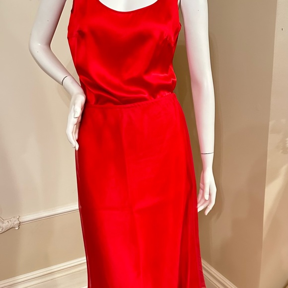 Escada Red Bolero Jacket  And Top Size 36 Flowy Skirt Size 34  / 3 Piece’s - Picture 4 of 15